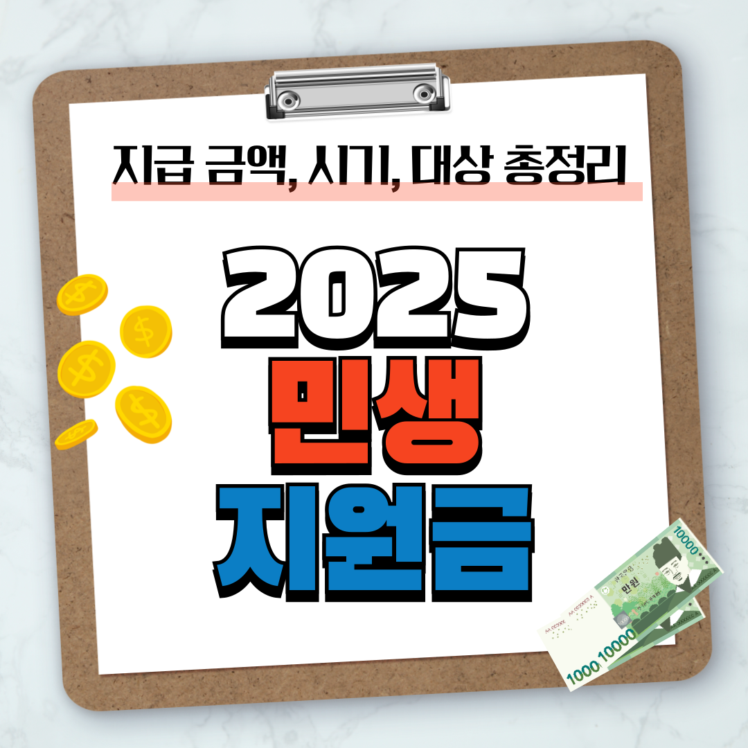2025 민생 지원금
