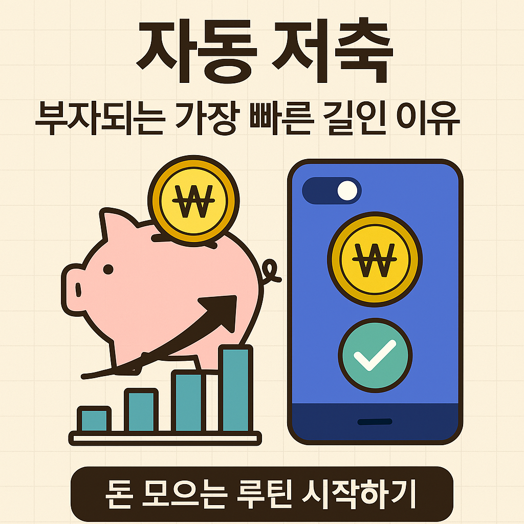 자동 저축이 부자되는 가장 빠른 길인 이유.