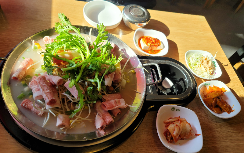 부대찌개 한상