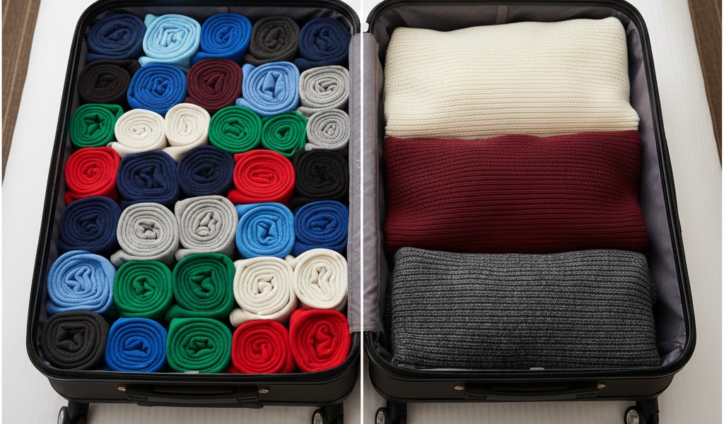 캐리어 공간 2배로 쓰는 법! 프로 여행자의 짐 싸는 방법 10가지(여행 짐 싸는 방법)