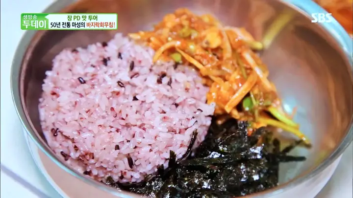 전남 장흥 3대 60년 전통 고향노포 소고기 키조개 표고버섯 삼합, 바지락 초무침 맛집