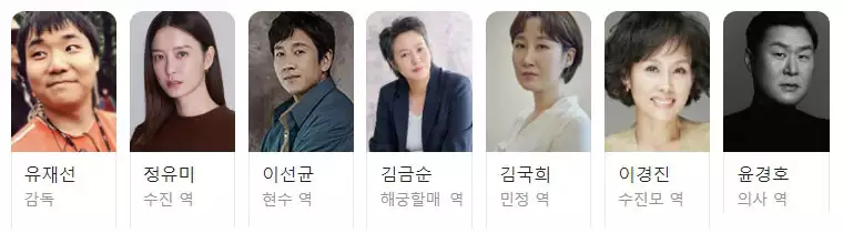 영화 잠의 감독과 출연배우