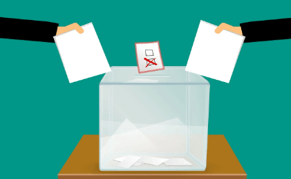 투표-일러스트