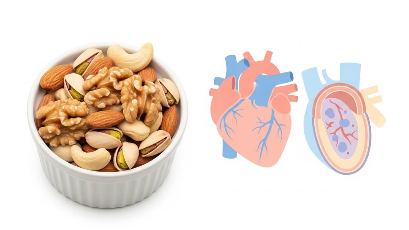 견과류의 영양 구성과 혈관 개선 효과