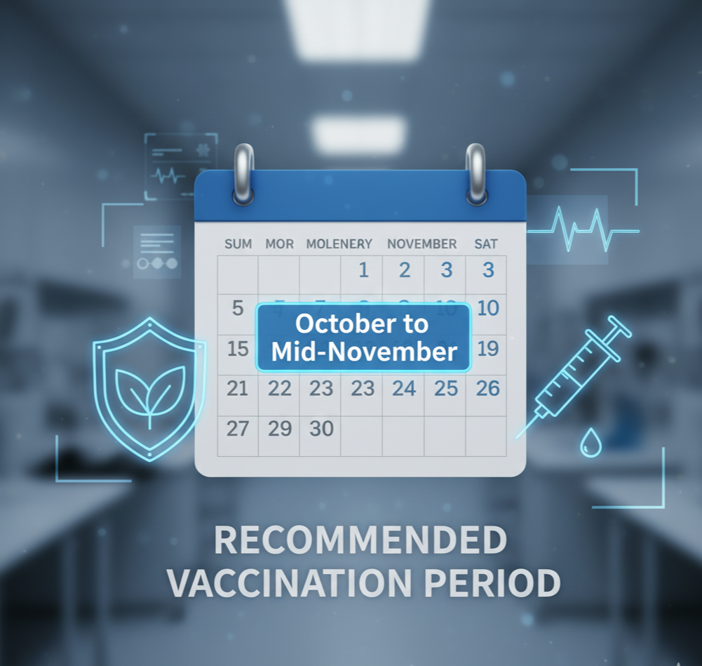 독감 예방접종, 언제 맞아야 가장 효과적?