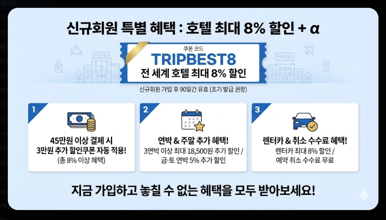 트립닷컴 연말 세일 최대90%