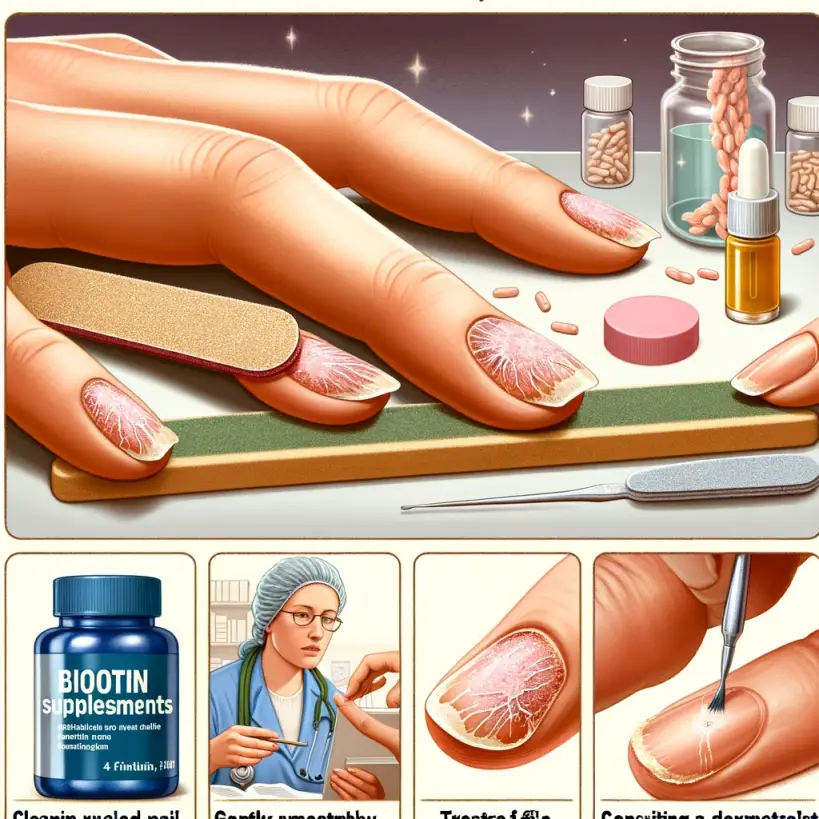 손톱조갑박리증