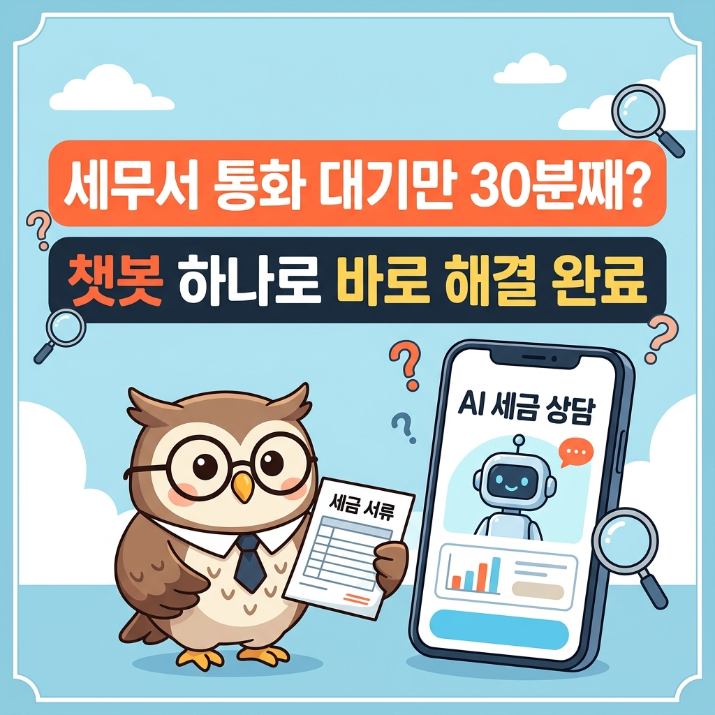 2026년 5월 종합소득세 신고 국세청 홈택스 AI 챗봇 실시간 스마트 상담 방법