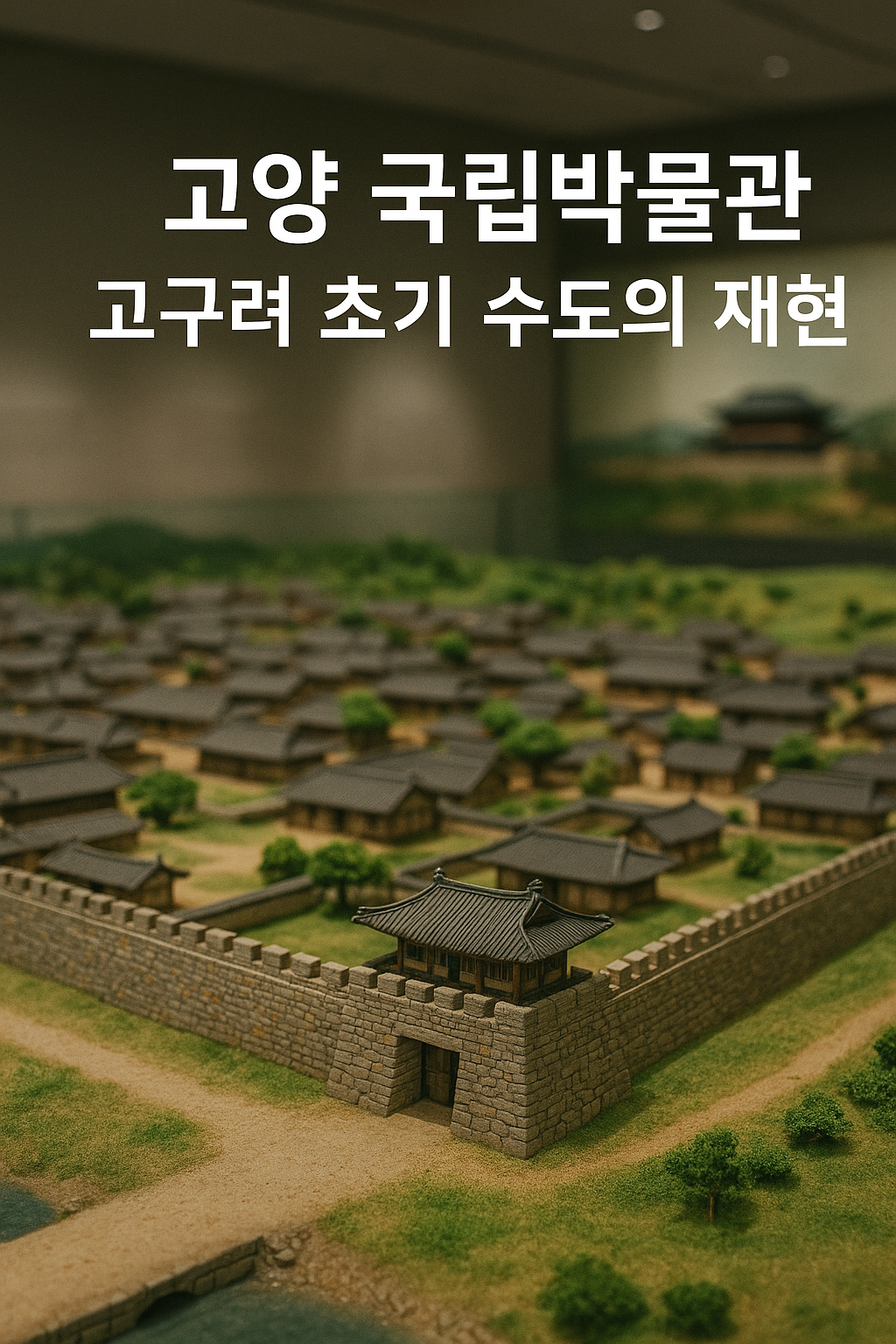 고양 국립박물관 – 국내성 모형 전시 (고구려 초기 수도의 재현)