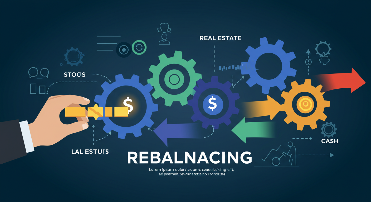 "자산 관리: 금리 환경별 리밸런싱과 분산 투자"에 대한 이미지입니다.
