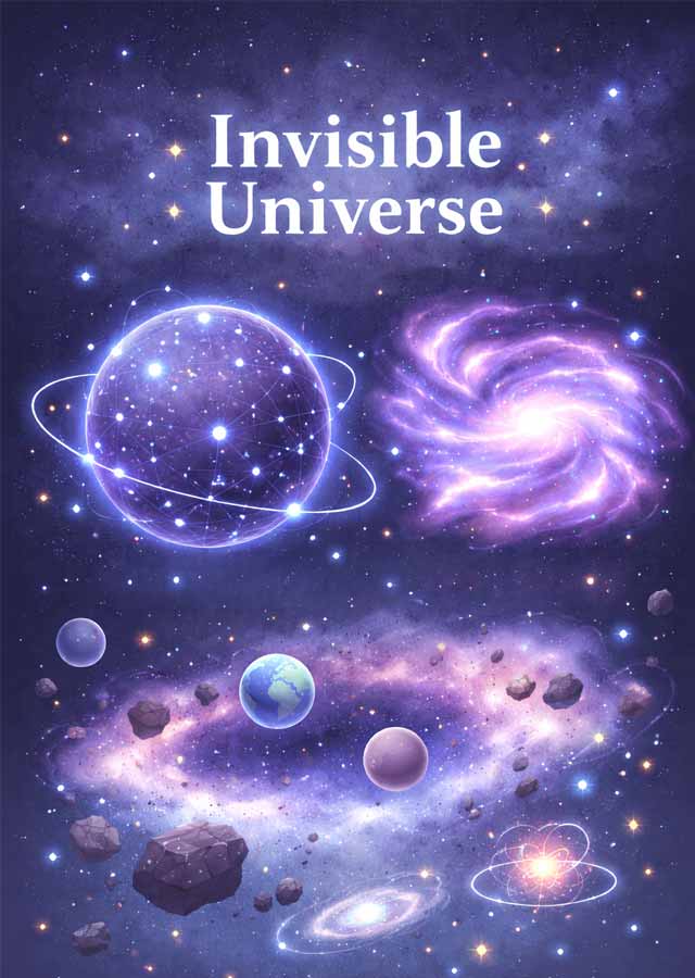 보이지 않는 우주 구성