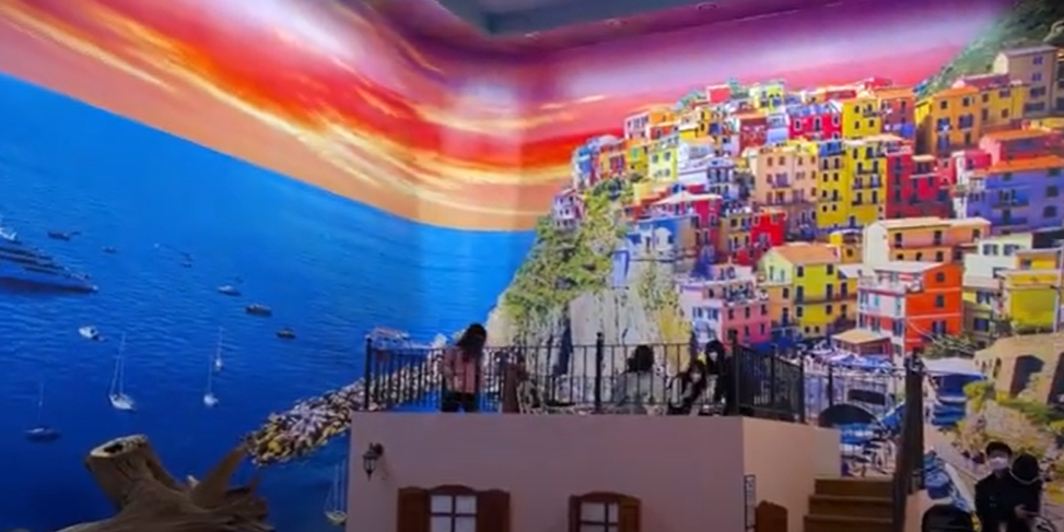 이탈리아마을 벽화