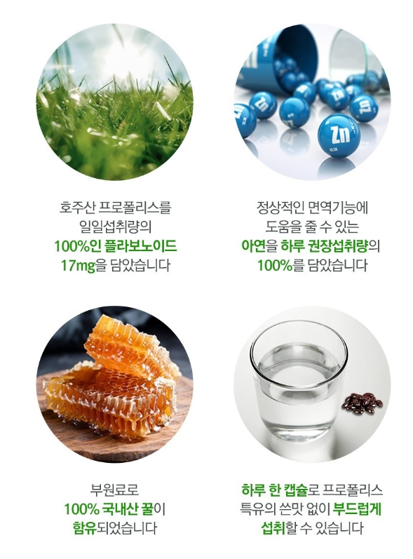 프로폴리스 제품추천 고르는법 부작용 효과