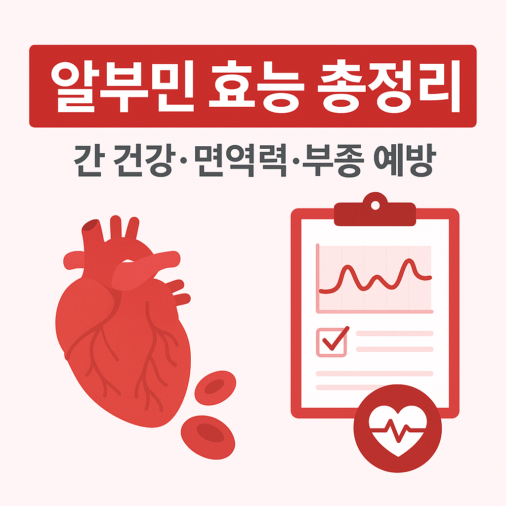 알부민의 효능 총정리 부작용 없이 건강하게 섭취하는 팁
