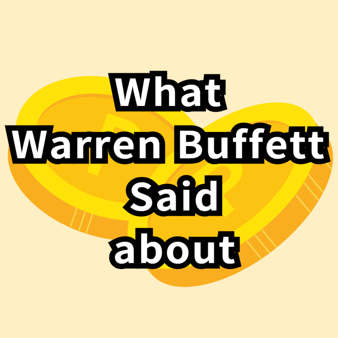 워렌버핏 투자 Warren Buffett