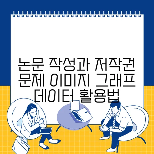 논문 작성과 저작권 문제 이미지 그래프 데이터 활용법