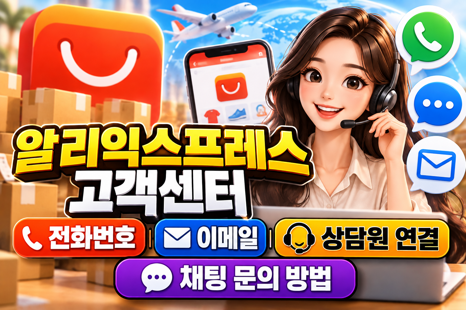 알리익스프레스 고객센터 전화번호·이메일 총정리|상담원 연결 및 채팅 문의 방법 관련 사진
