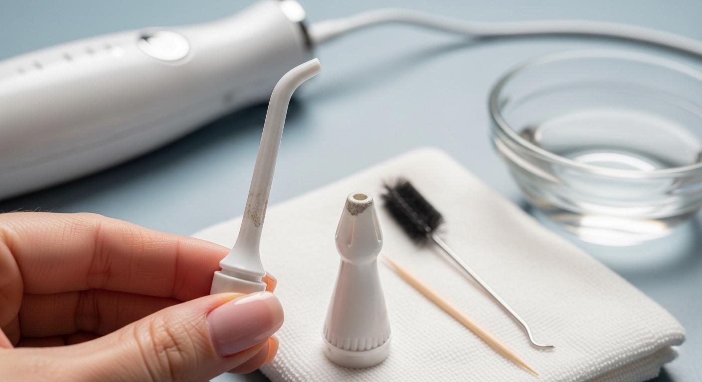 노즐 관리 충전식 구강세정기 내돈내산 후기