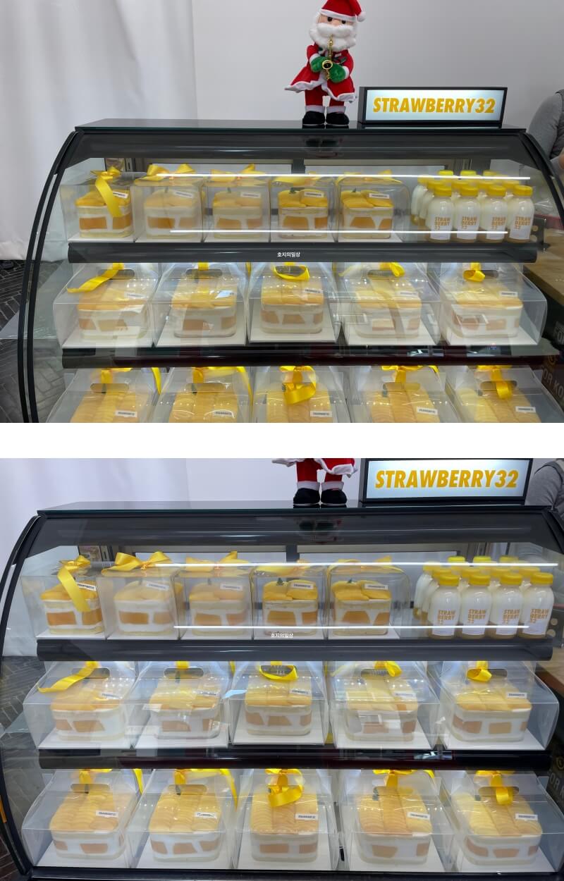 연남동 망고 케이크 전문점 스트로베리32 - 쇼케이스