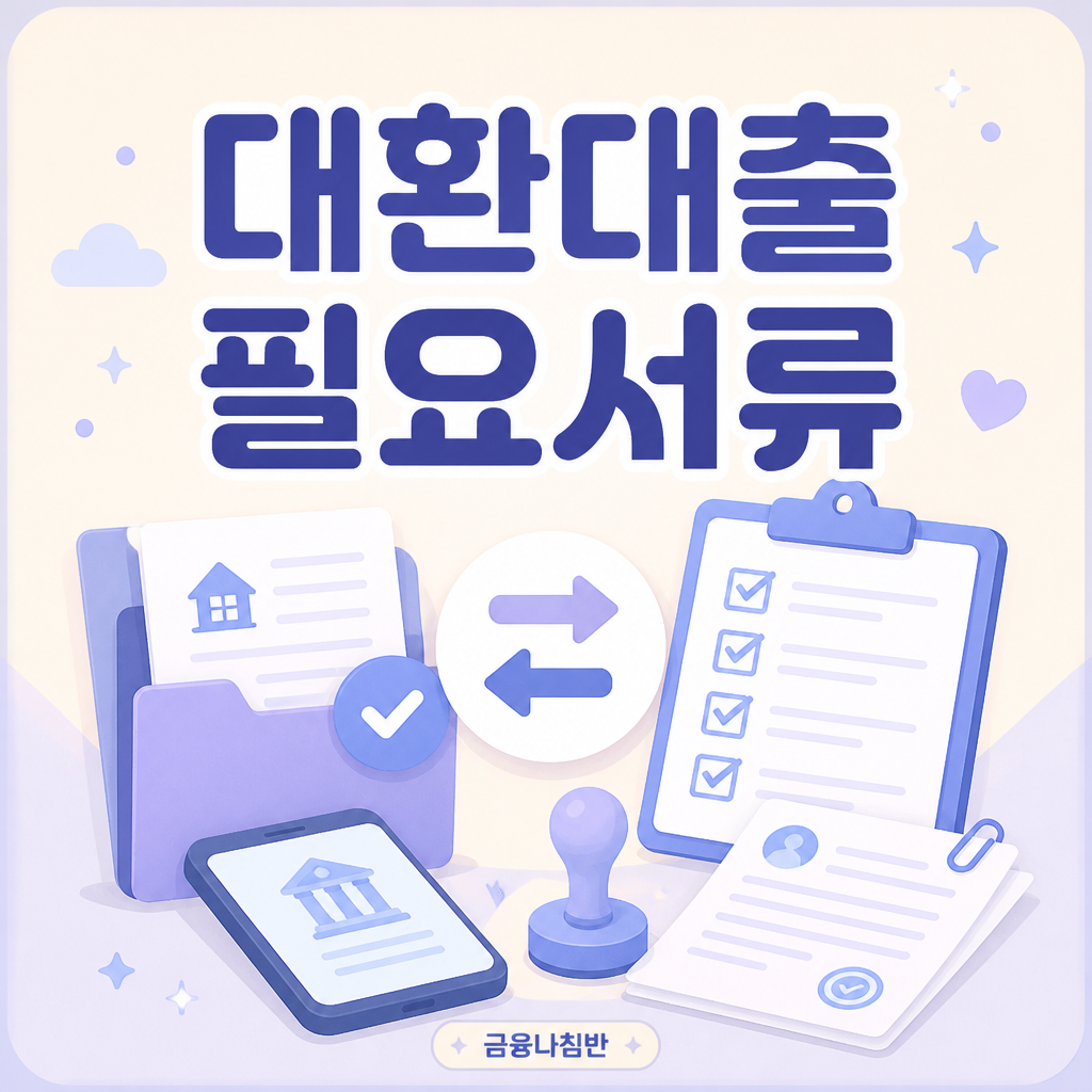 대환대출 필요서류