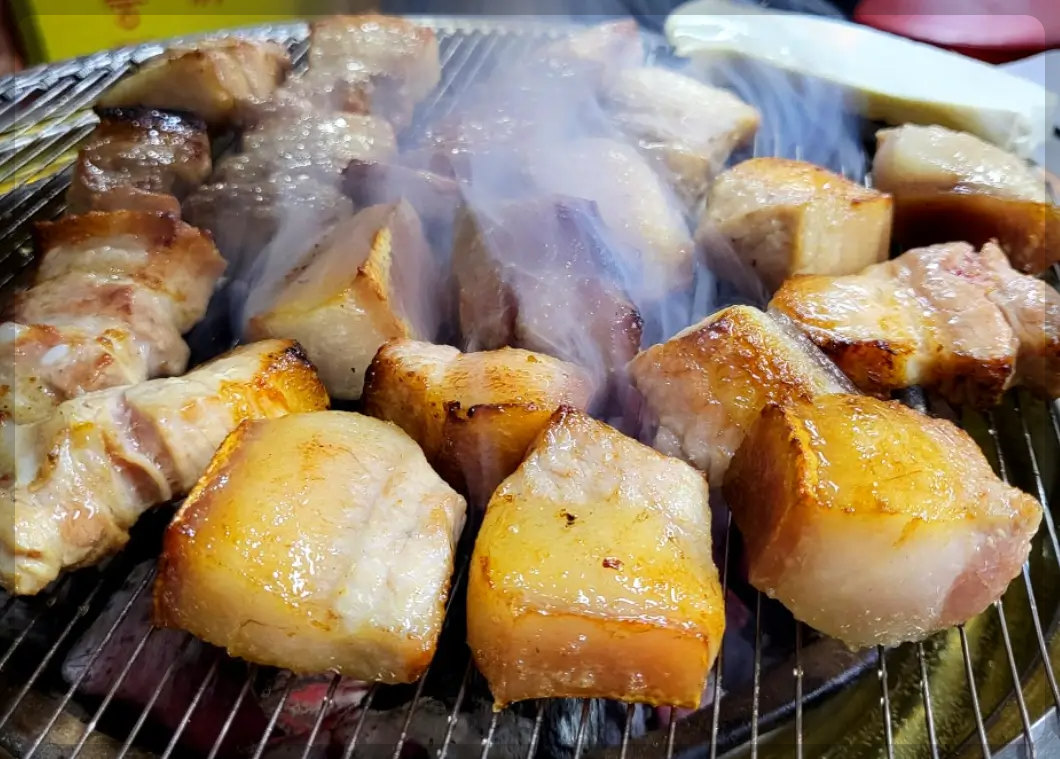 숲길정육점 깍두기 항정살