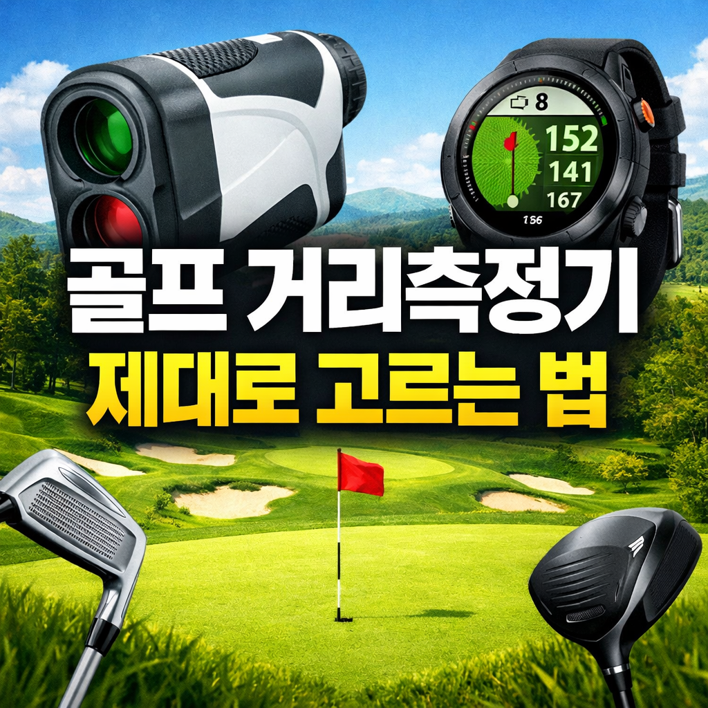 골프 거리측정기 제대로 고르는 법|예산·브랜드·코스별 체감 차이 정리