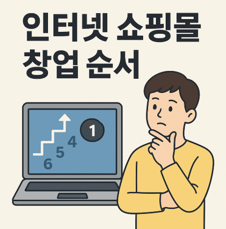 인터넷 쇼핑몰 창업 순서