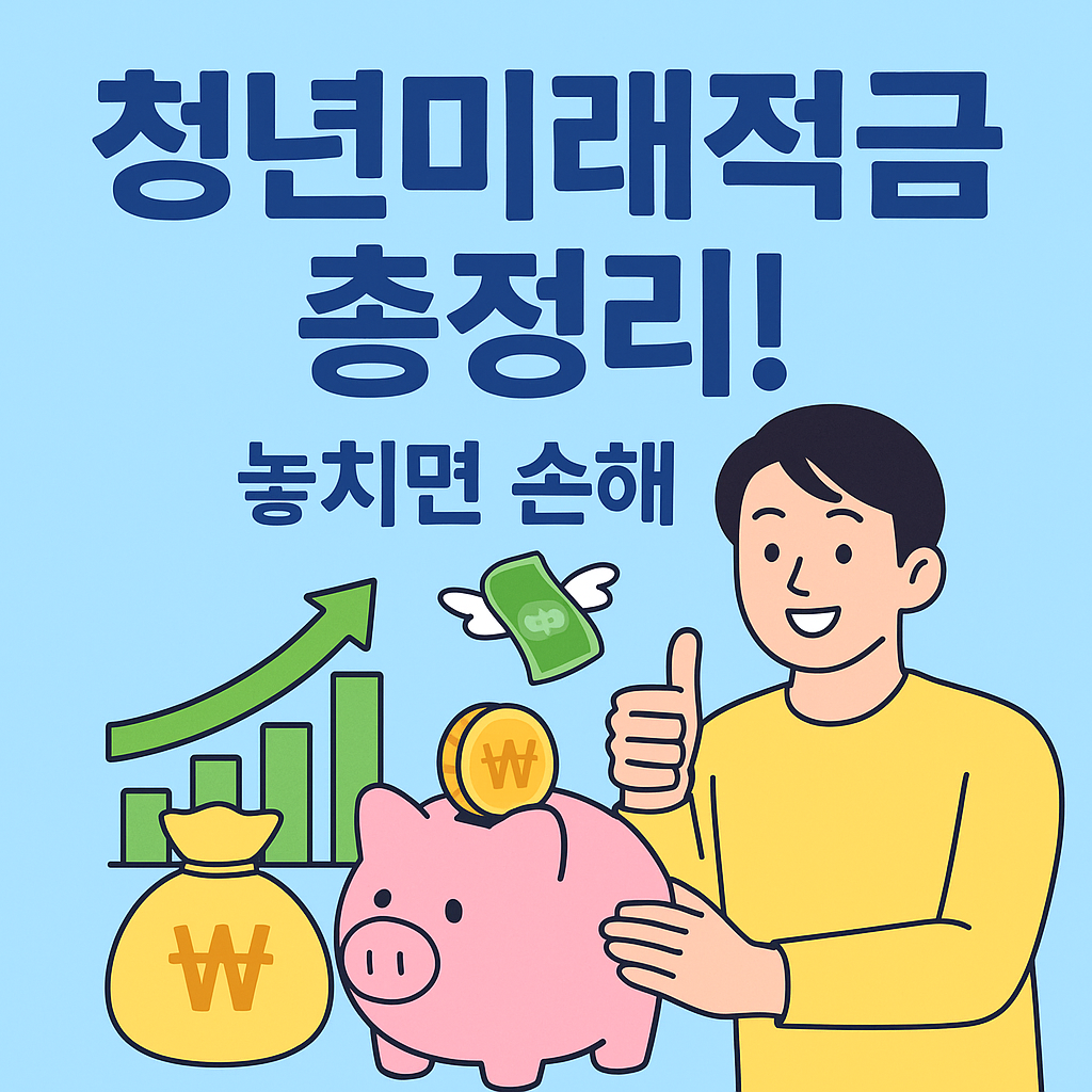 청년미래적금 가입자격 조건 신청 방법 총정리 최대 2,200만 원 받는 꿀팁