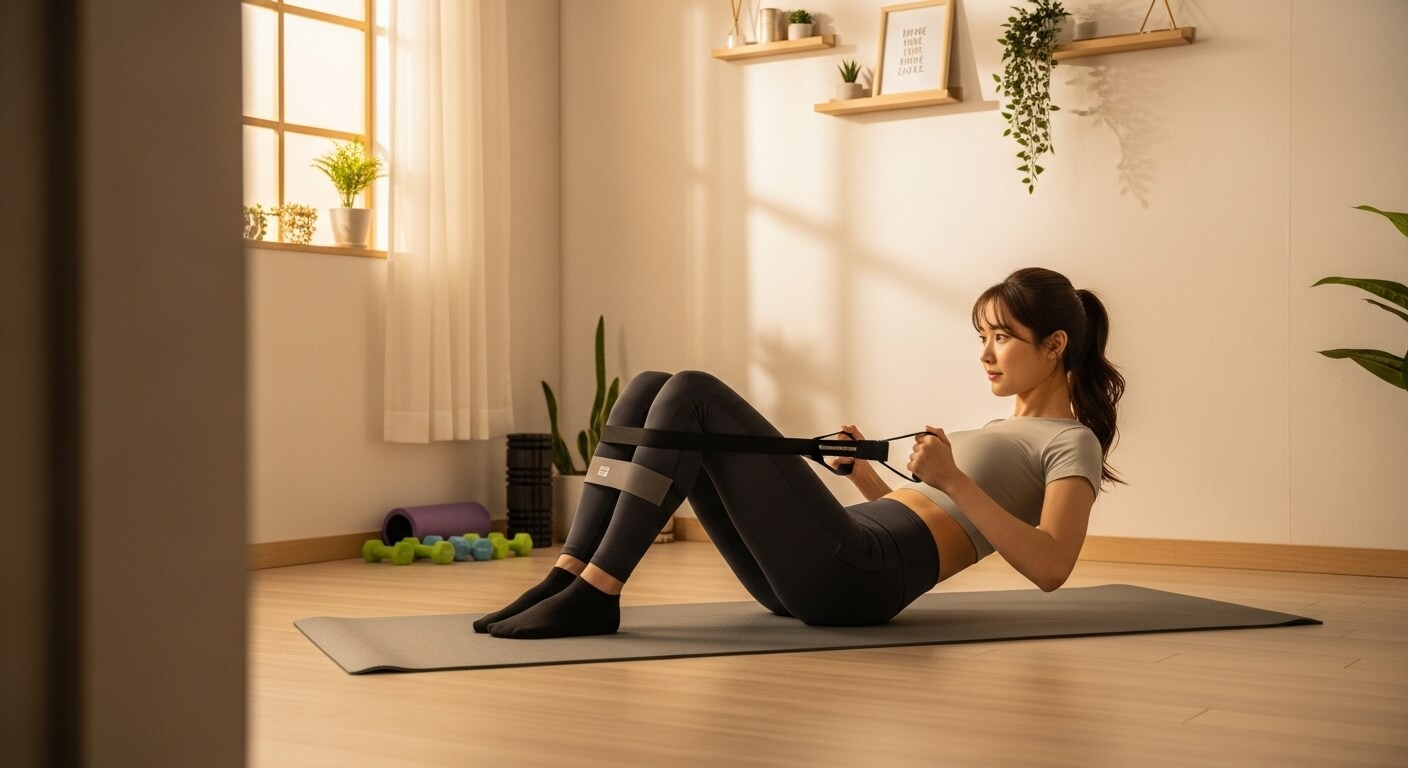 미니밴드 하나로 끝내는 전신 운동 루틴