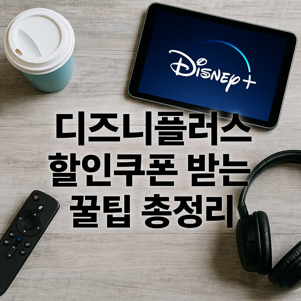 디즈니플러스 할인쿠폰 받는 꿀팁