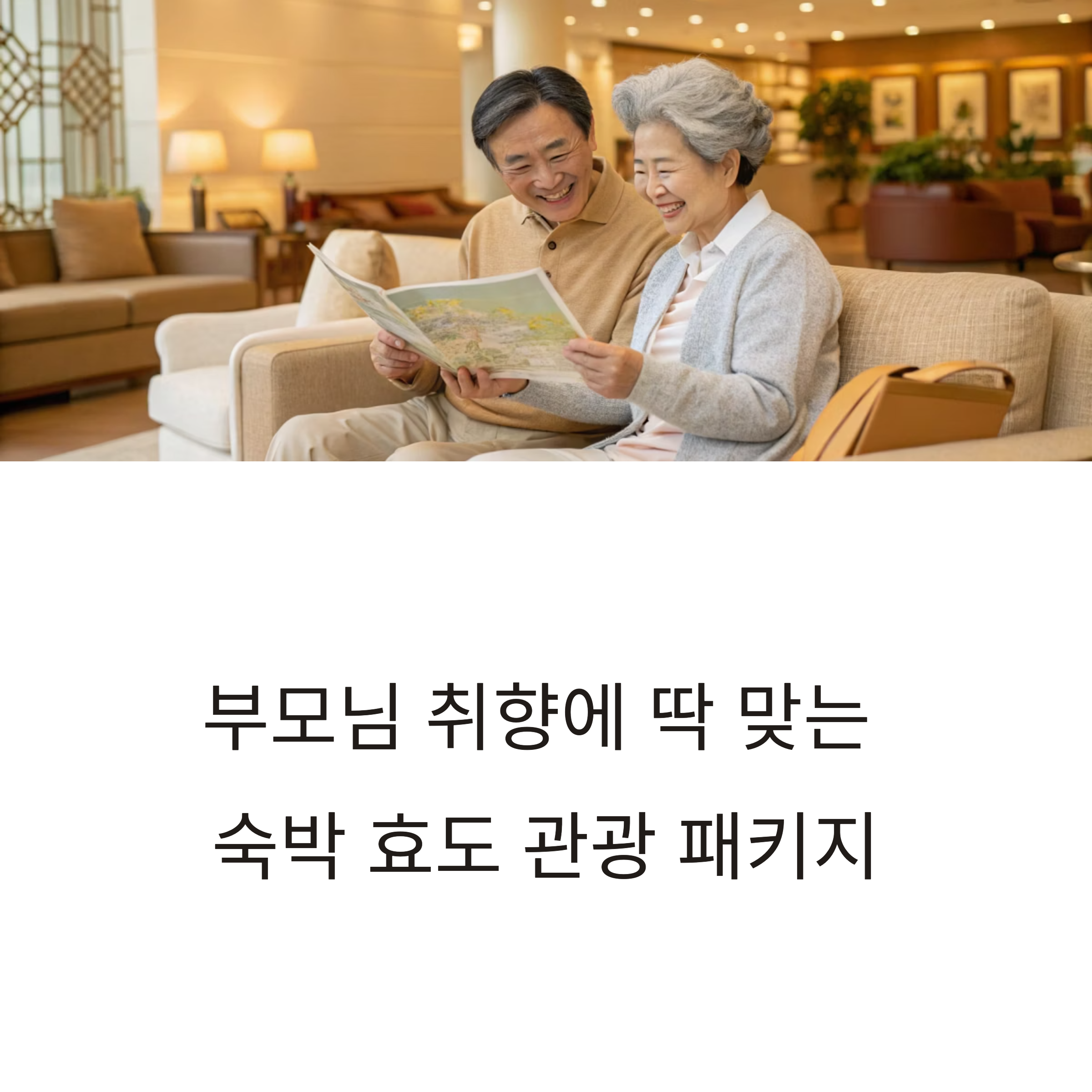 숙박별 효도 관광 패키지 추천