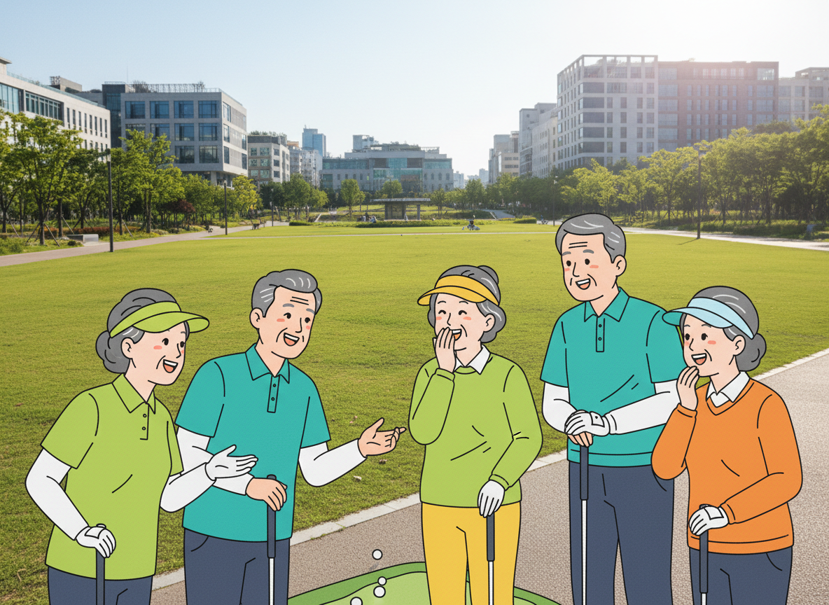 잠실 파크골프장 예약 일정 주차