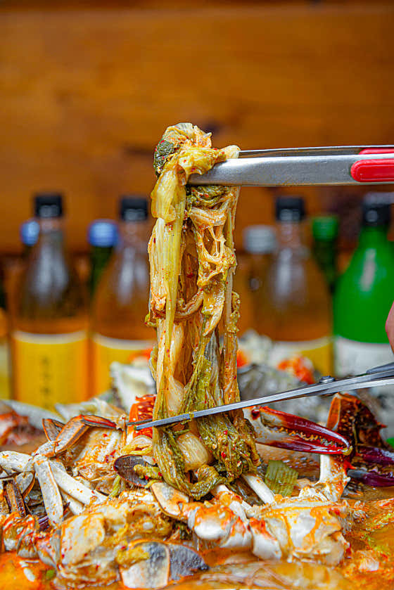 매일아침 게국지 간장게장