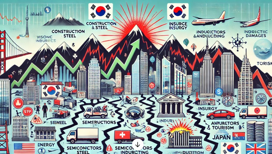 일본 지진 관련 한국 기업 주가 분석 (수혜주 vs 피해주)의 주제에 어울리는 이미지입니다.