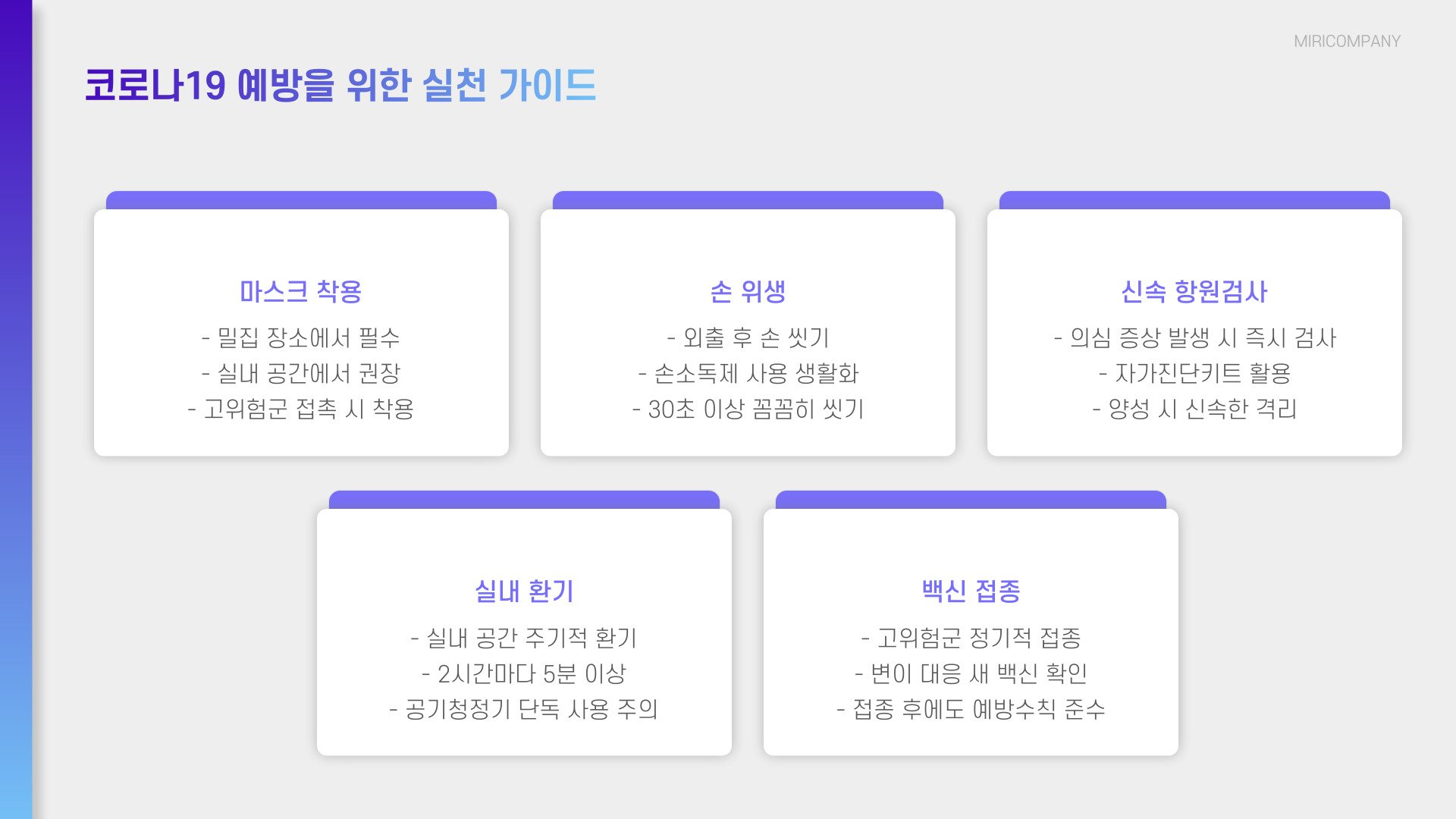 코로나19 재유행 조짐