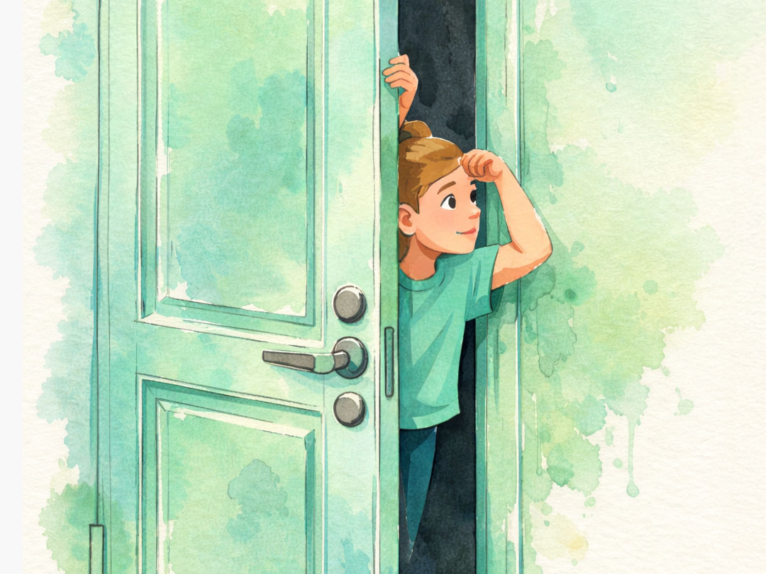 2026년 2월 26일 말씀 카드 성경구절 이미지 ❘ 문을 두드려라, 너희에게 열릴 것이다. (마태 7,7)