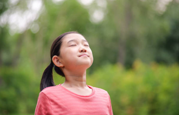 elementary deep breathing