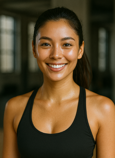 운동 하고 피부가 좋아진 여자