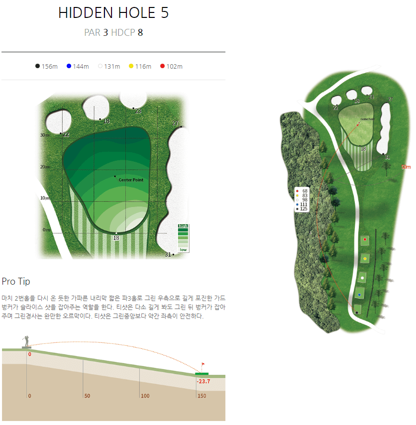 이글몬트 컨트리클럽 히든코스 5