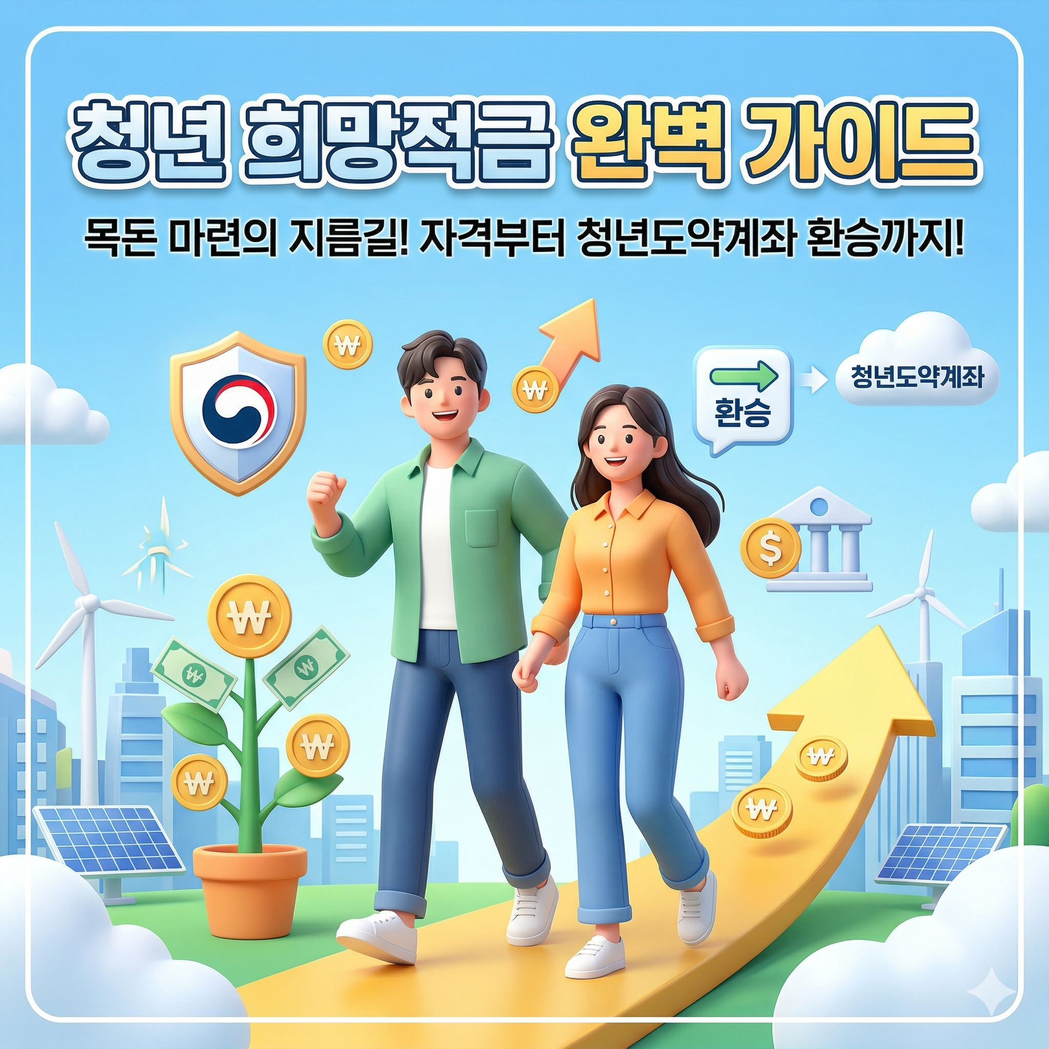 목돈 마련의 지름길, 청년 희망적금 자격부터 청년도약계좌 환승까지 완벽 가이드