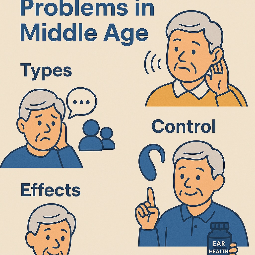 중년 이후 흔한 청력 문제와 난청 관리법