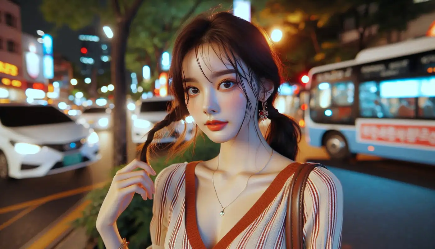 돈키호테-쇼핑리스트로-쇼핑하는-여성의-모습