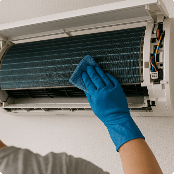 벽걸이 에어컨 셀프 청소법 