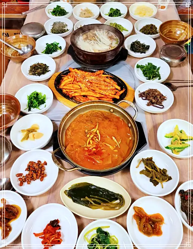 남원 지리산 뱀사골 맛집 27첩 산채정식 한정식 백반