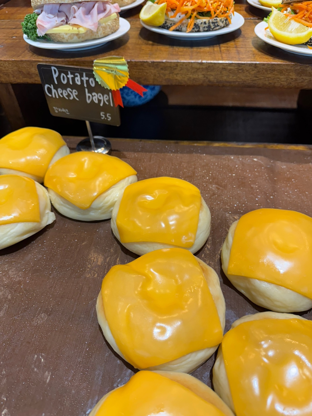 치즈베이글 이미지