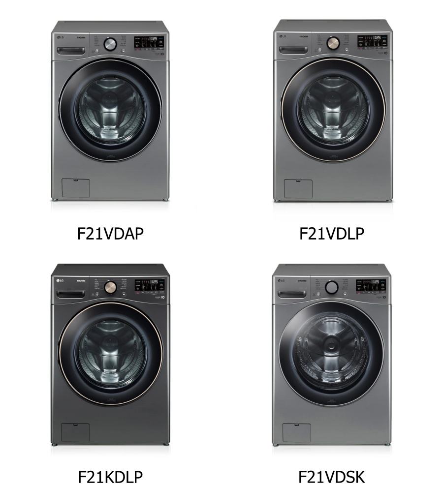 F21KDLP-F21VDSK-F21VDAP-F21VDLP LG전자 세탁기 전면 사진
