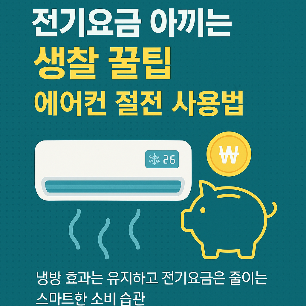 여름철 에어컨 관리 꿀팁