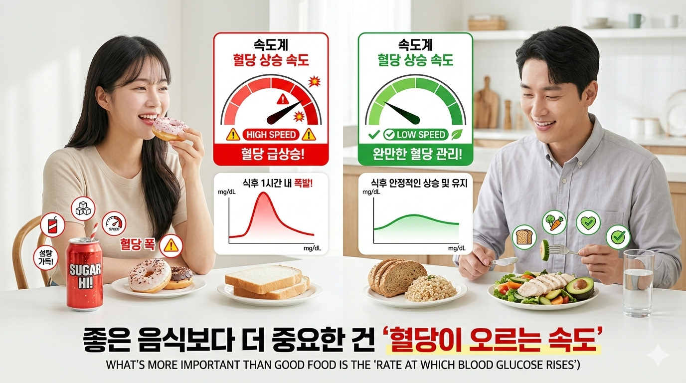 당뇨에 좋은 음식과 나쁜 음식