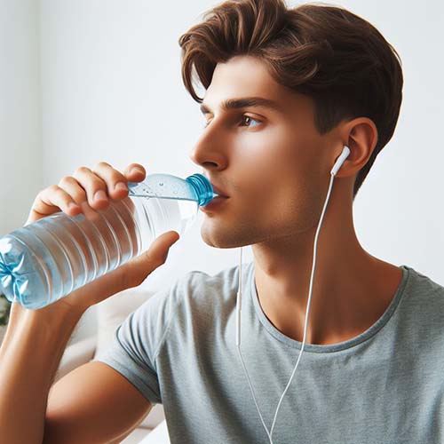 물-마시는-남성