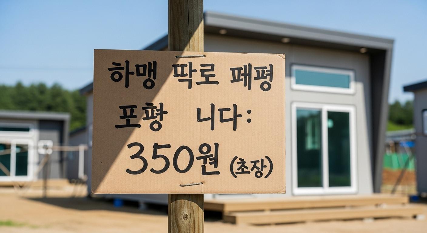 조립식주택가격 평당가격